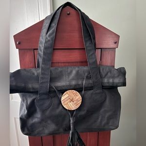 BOHO 1980’s lovely double strap bag